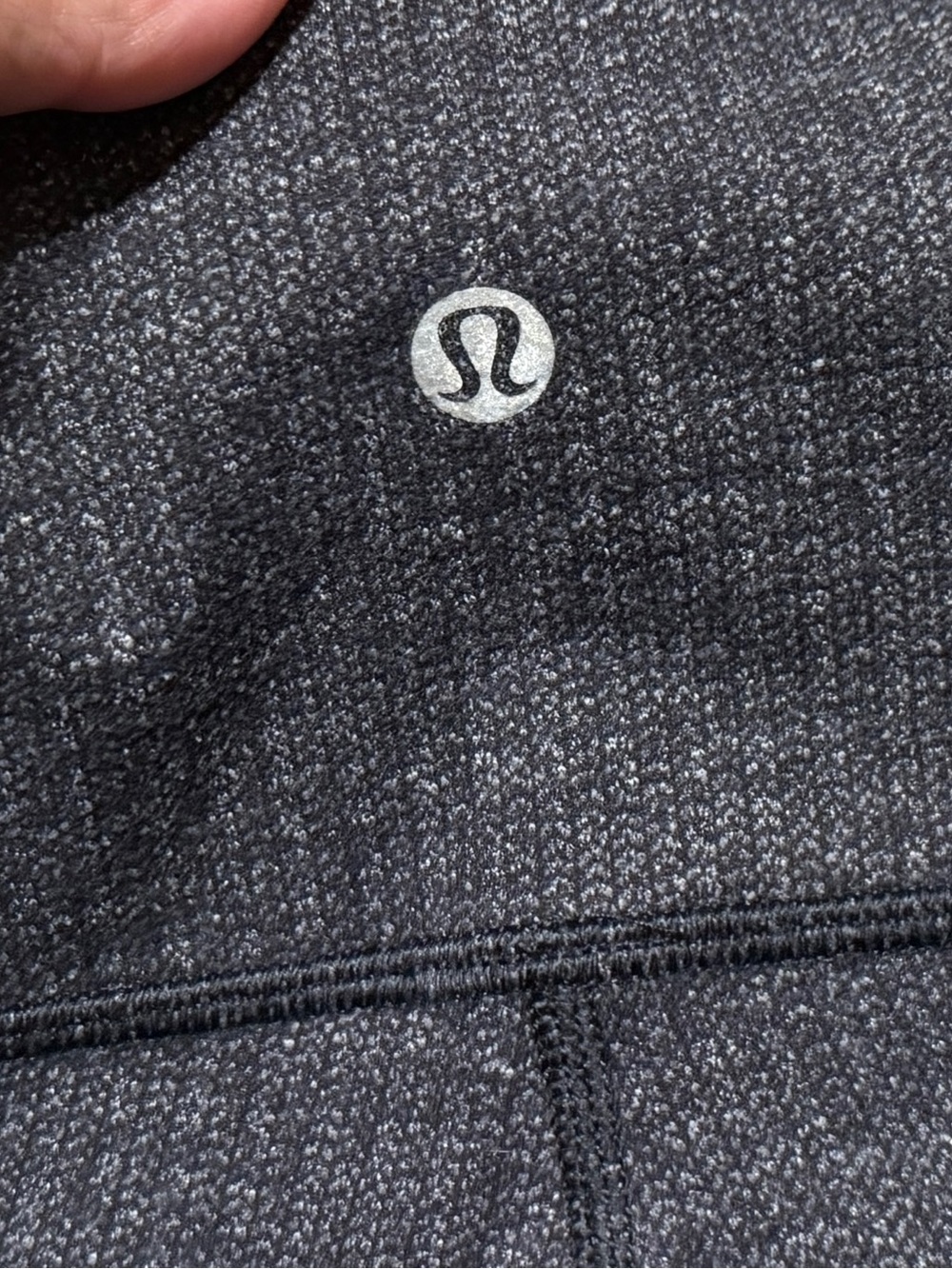 Lululemon Wunder Under High Rise HR Tight Awaken 25" Black White Knit 8 - Picture 4 of 7